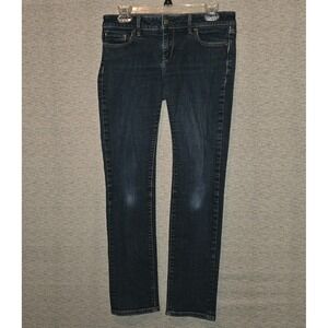 Banana Republic Jeans Classic Skinny Womens 6P Petite Comfort Stretch Blue Denim